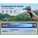 Wolfbox Portable Turbo Compressed Air Jetfan Handheld Cleaner & Hairdryer