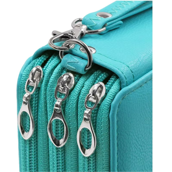 KALOUR 240+12 Color Pencil Set in Nylon Case - Complete Coloring Pencil Set