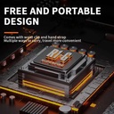 SUPERFIRE R1-G High-Power LED Flashlight - 36W Rechargeable Torch with Zoom