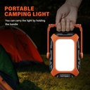 SUPERFIRE GM05 Workshop Lamp - 500 Lumens, Solar & USB-C Rechargeable