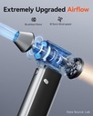Wolfbox Portable Turbo Compressed Air Jetfan Handheld Cleaner & Hairdryer MF200 with Removable Battery