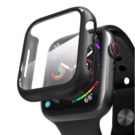 ZS Screen Glass APPLE WATCH FULL COVER +GLASS BLACK 42/44MM 