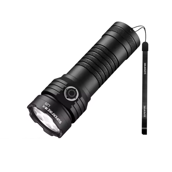 SUPERFIRE L25 Mini 3800LM Rechargeable LED Flashlight with Type-C