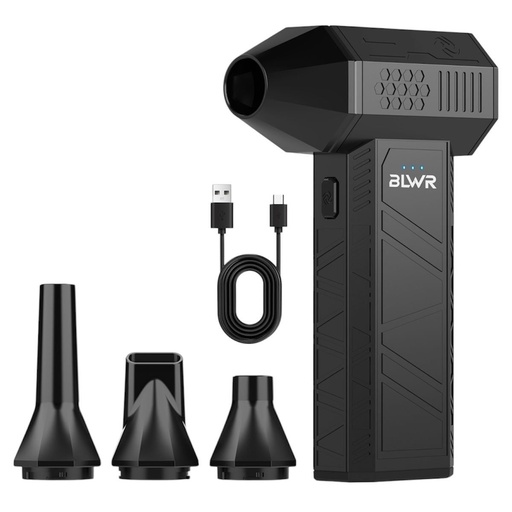 [6514] BLWR 101 Mini Portable Turbo Air Fan Blower/Handheld Cleaner & Hairdryer